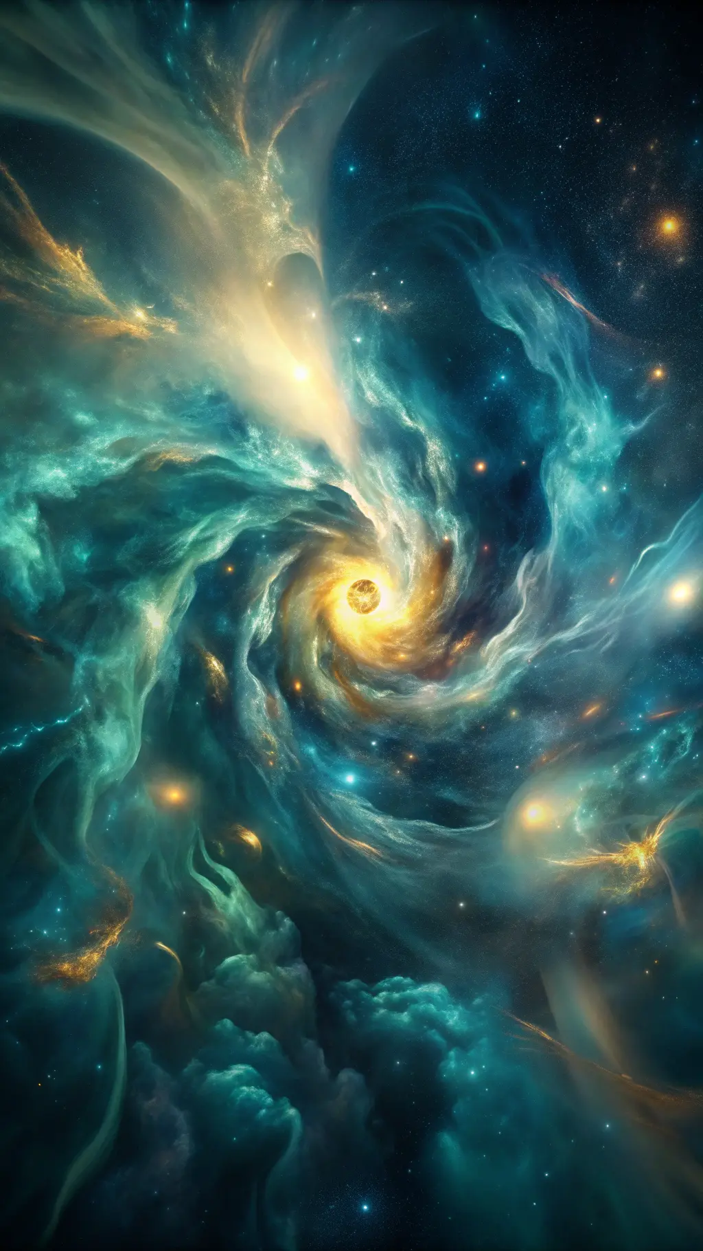 Cosmic artwork from the Project 14 universe